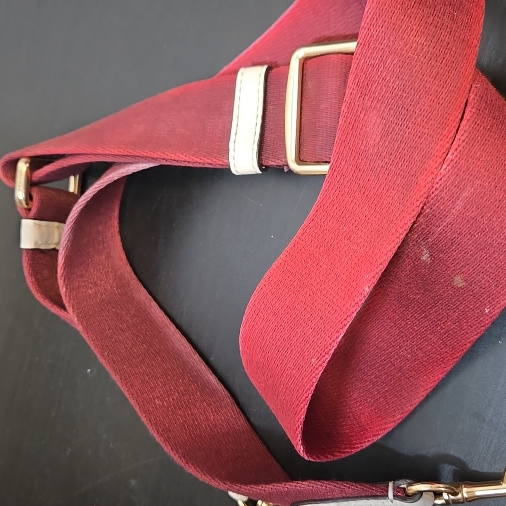 Coach Pink and Cream Signature Crossbody Bag - Picture 7 of 12